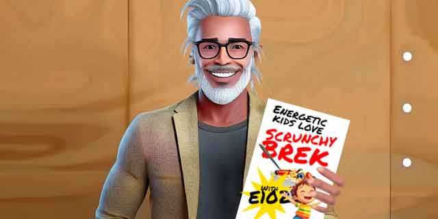 Man holding a cereal packet